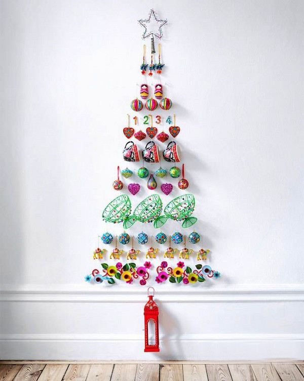 Christmas Tree Wall Decor
 11 Awesome And Unique Christmas Tree Ideas For This Year