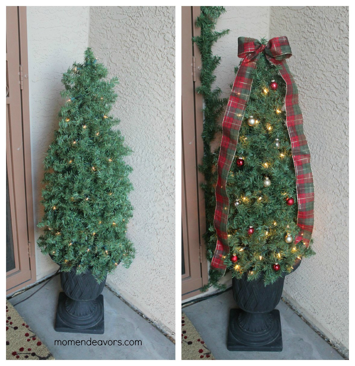 Christmas Trees DIY
 DIY Decorative Topiary Christmas Trees