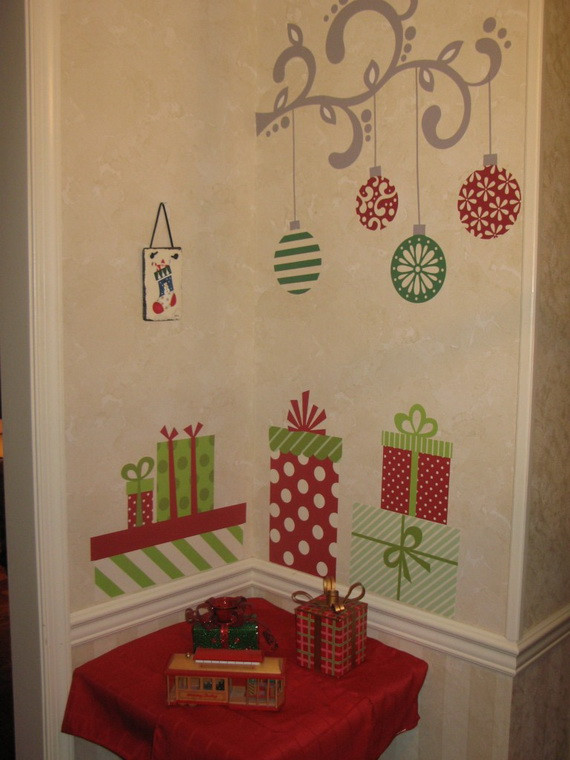 Christmas Wall Art Decor
 Christmas Decoration Ideas for Kids Room Wall Decals