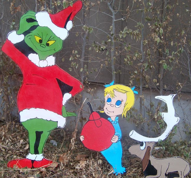 Christmas Wood Yard Art Patterns
 17 Best images about Grinch on Pinterest