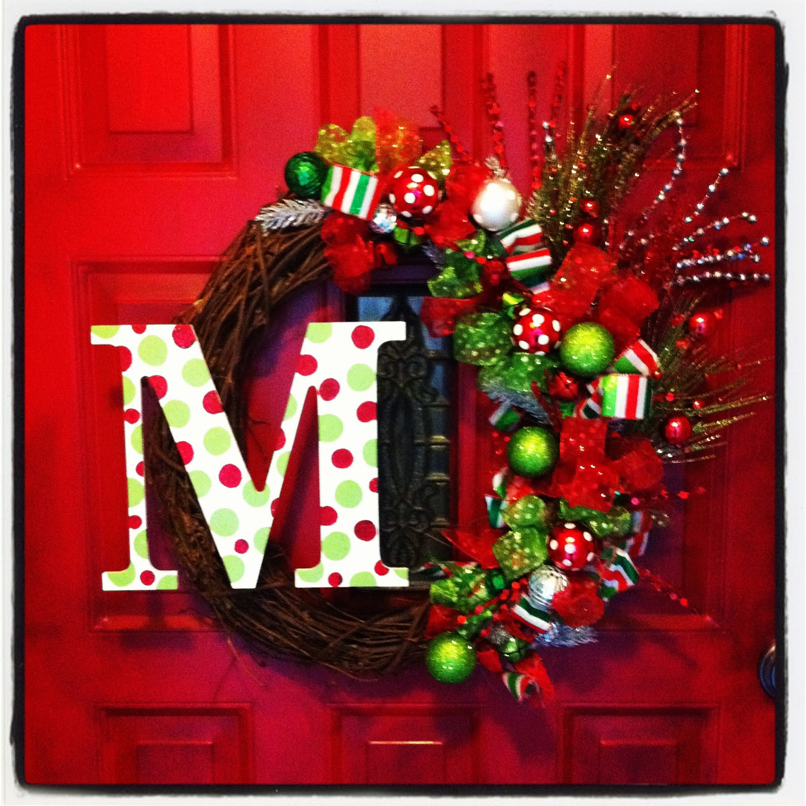 Christmas Wreath DIY
 The Life of Mrs Martinez Christmas Wreath