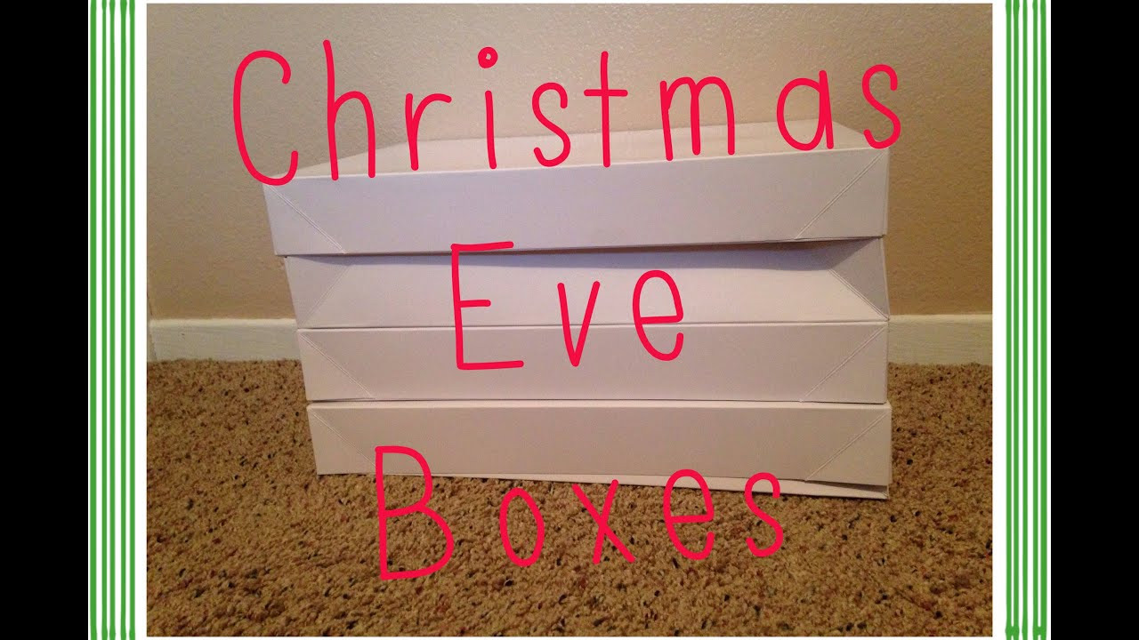 Christmas Youtube Video Ideas
 Christmas Eve Box Ideas