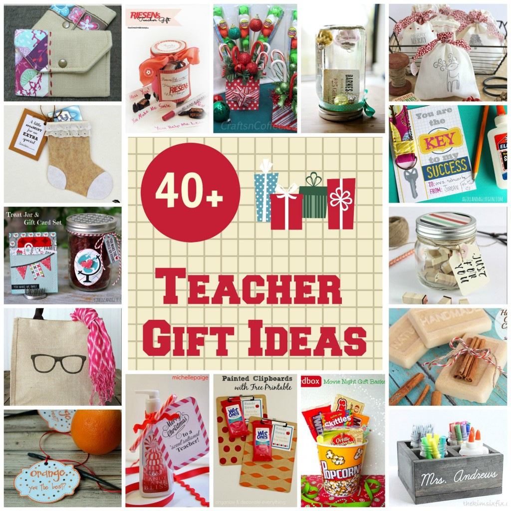 Classroom Christmas Gift Ideas
 40 Christmas Gift Ideas for Teachers Organize and