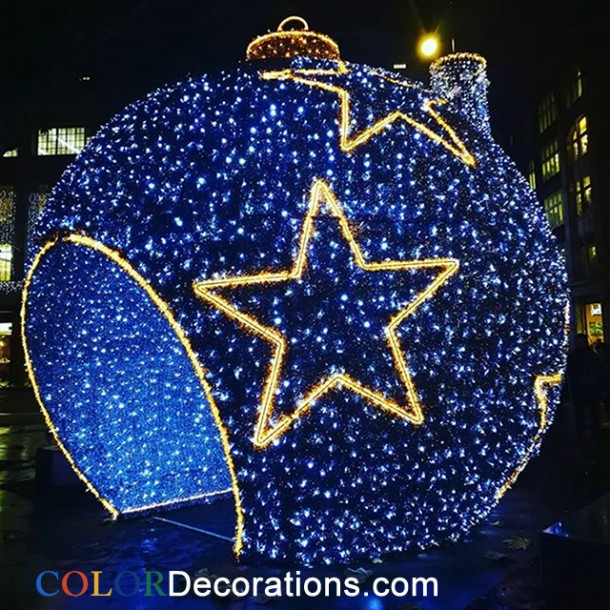 Commercial Outdoor Christmas Decorations
 CD OD127 mercial Outdoor Christmas Decorations 3D Ball