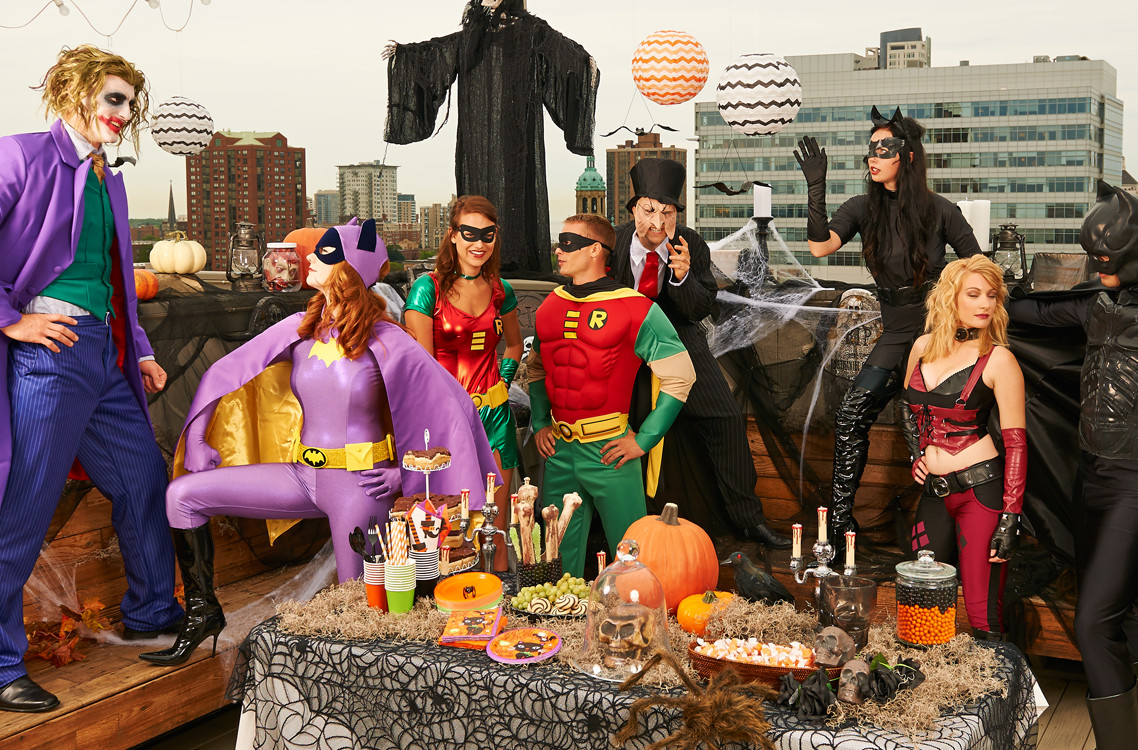 Company Halloween Party Ideas
 Superheroes vs Villains Halloween Party Theme Halloween