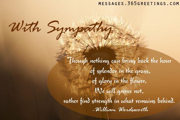 Condolences Quotes For Loss Of Family
 Sympathy Messages And Wishes 365greetings