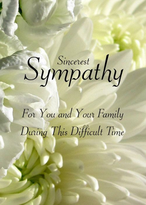 Condolences Quotes For Loss Of Family
 17 best My deepest condolences images on Pinterest