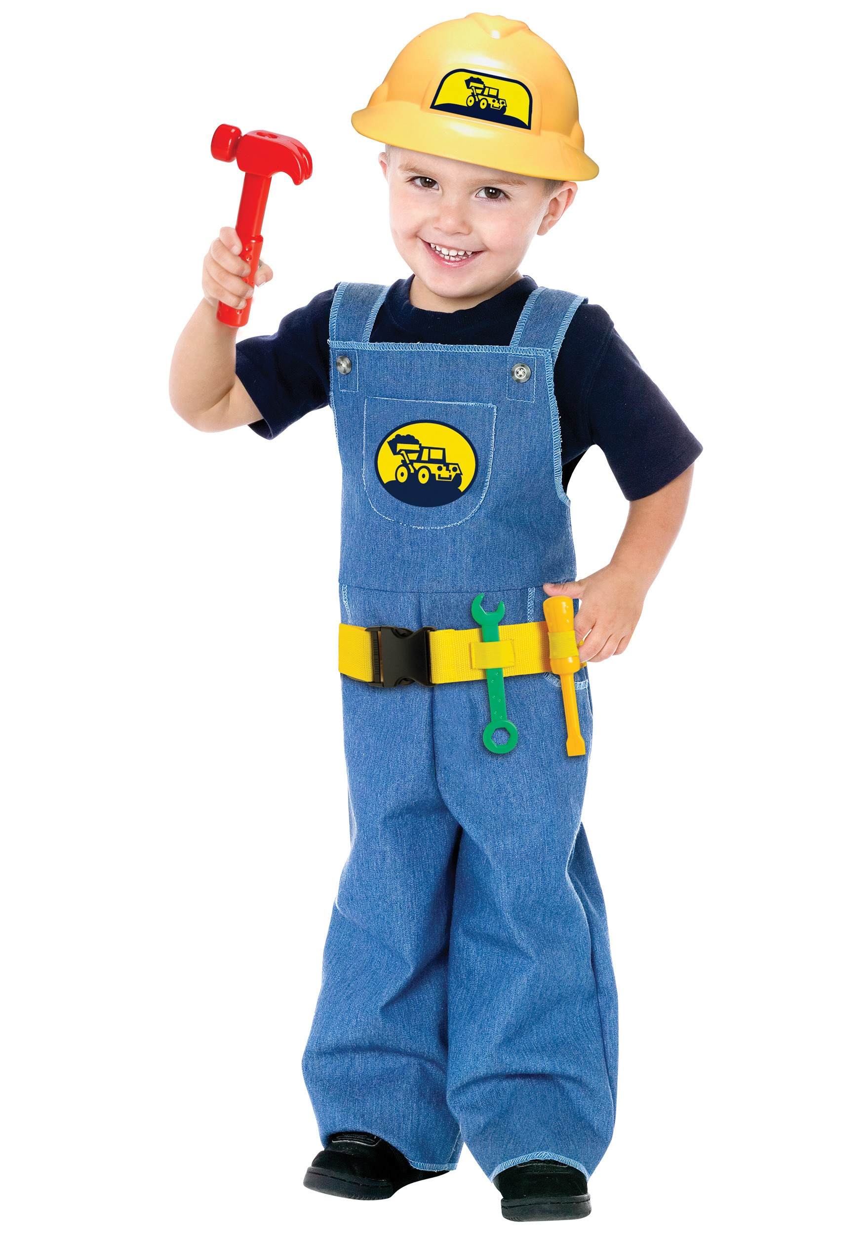 Construction Worker Costume DIY
 Toddler Construction Worker Costume