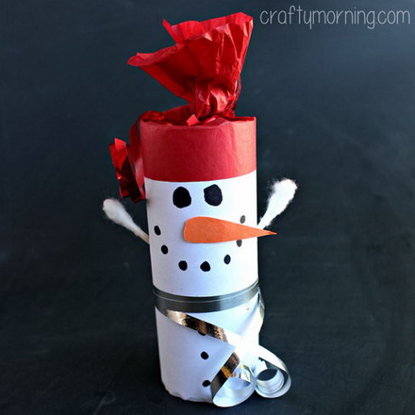 Cool Christmas Crafts
 25 Cool Snowman Crafts for Christmas Hative