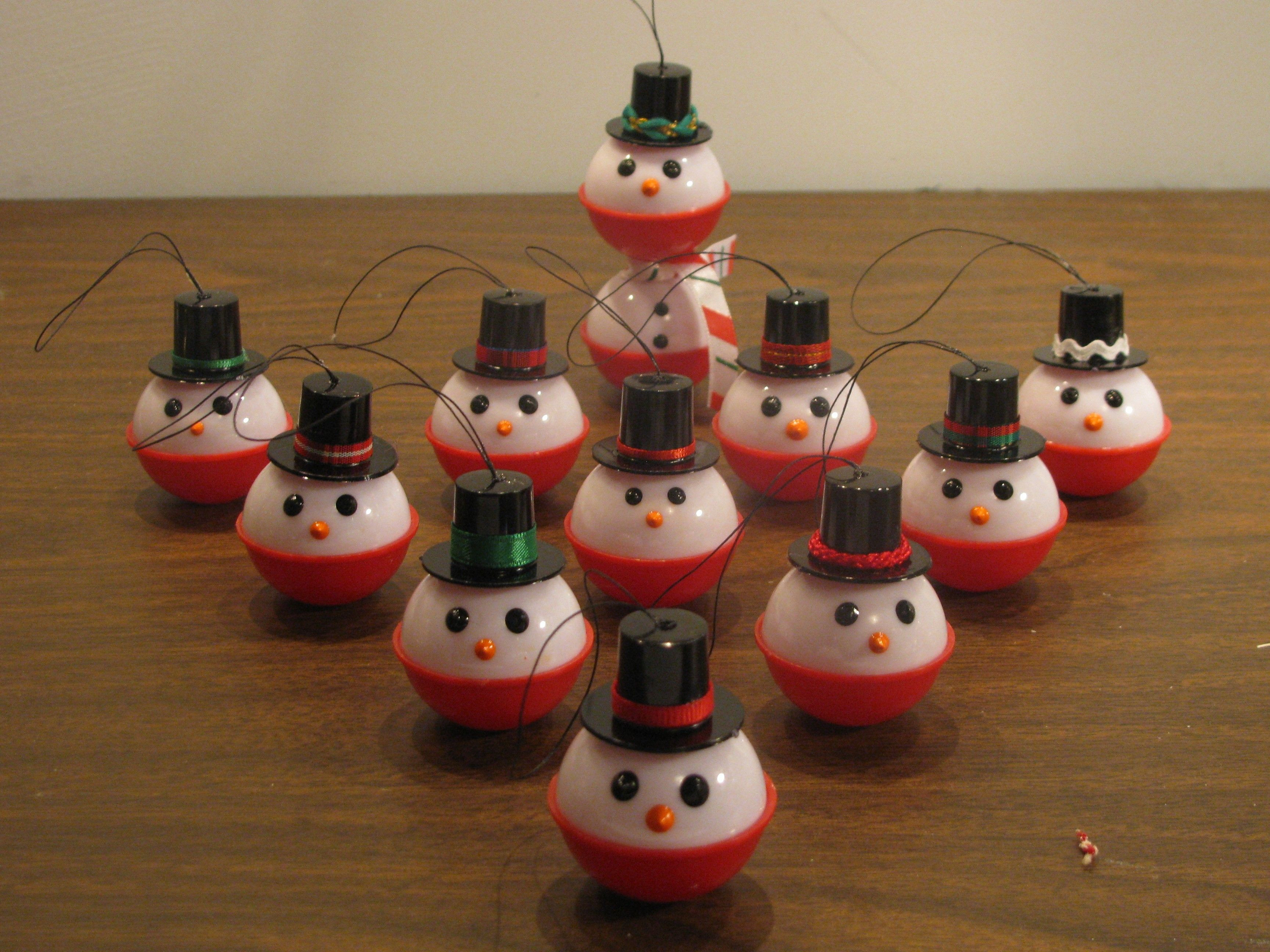 Cool Christmas Crafts
 Original Vicki Bobber snowmen make them each unique