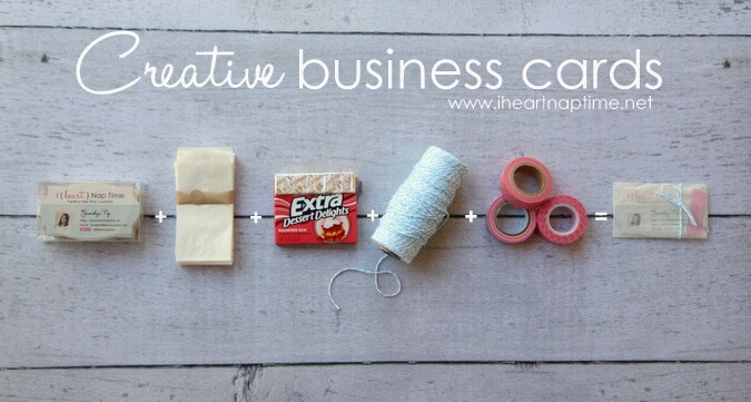 Corporate Thank You Gift Ideas
 Creative business cards & thank you t I Heart Nap Time