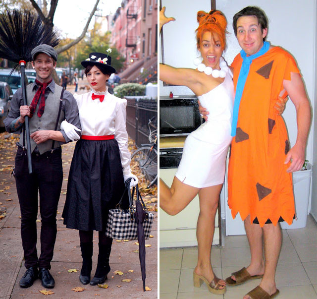 Couples DIY Halloween Costumes
 Valentine e Couple Costume Ideas
