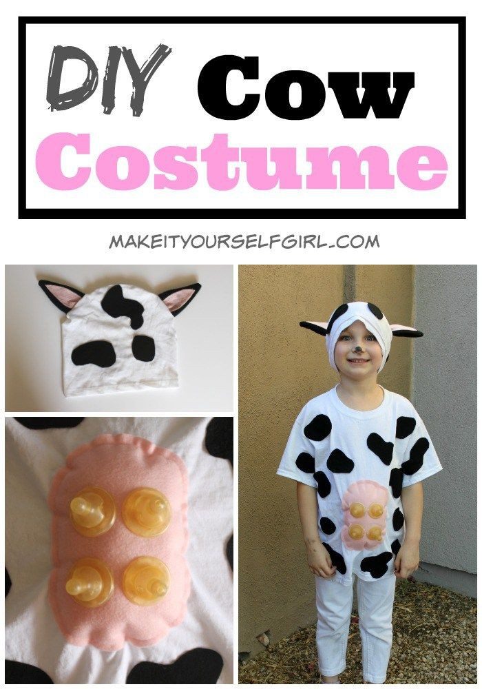 Cow Costume DIY
 Best 20 Cow Costumes ideas on Pinterest