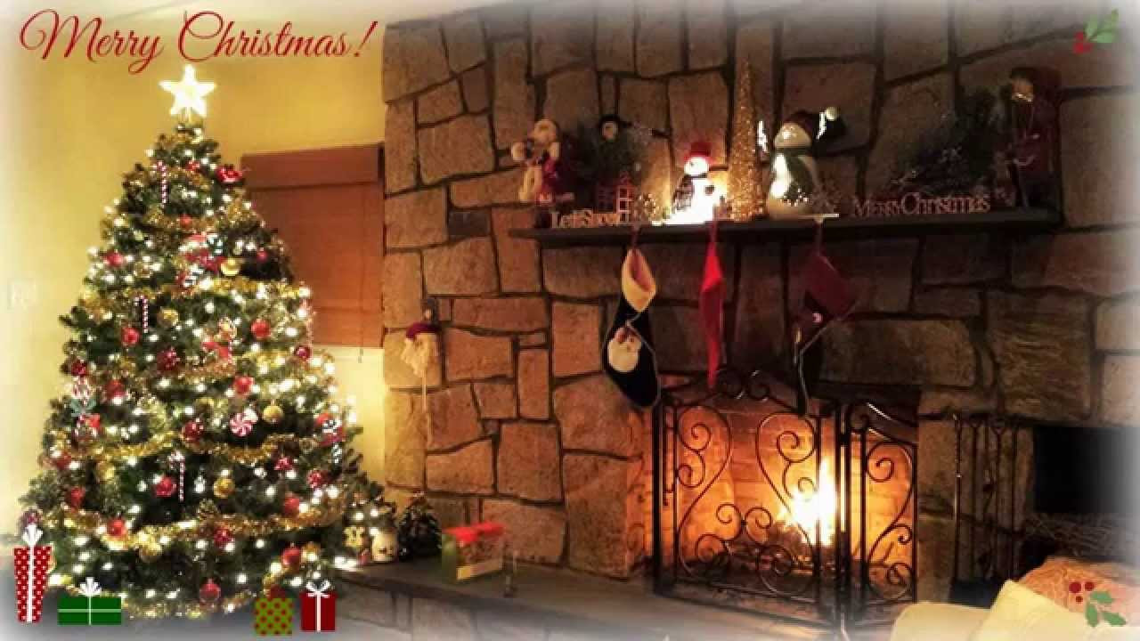 Cozy Christmas Fireplace
 Christmas Songs Playlist With Cozy Fireplace