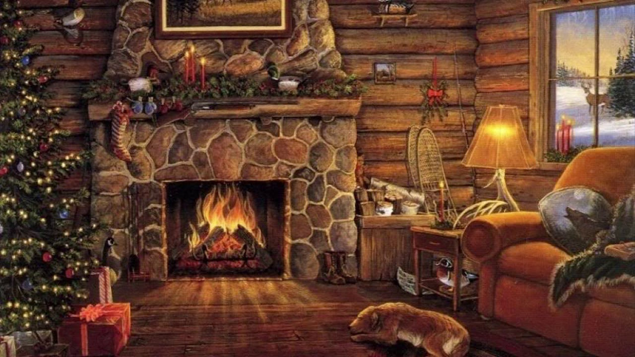 Cozy Christmas Fireplace
 Cozy Christmas Cabin
