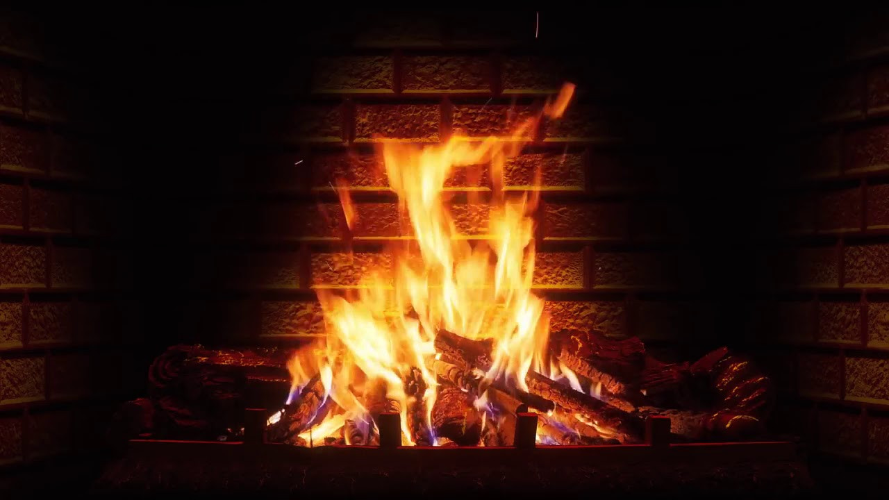 Crackling Fireplace With Christmas Music
 4K Relaxing Fireplace The Best Instrumental Christmas
