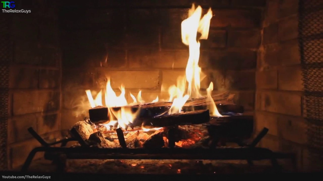 Crackling Fireplace With Christmas Music
 1 Hour Crackling Logs for Christmas Fireplace Full HD