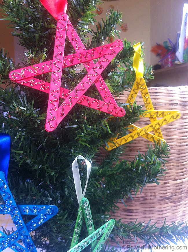 Craft Ideas For Christmas
 Easy Christmas Crafts for Kids Craft Stick Stars