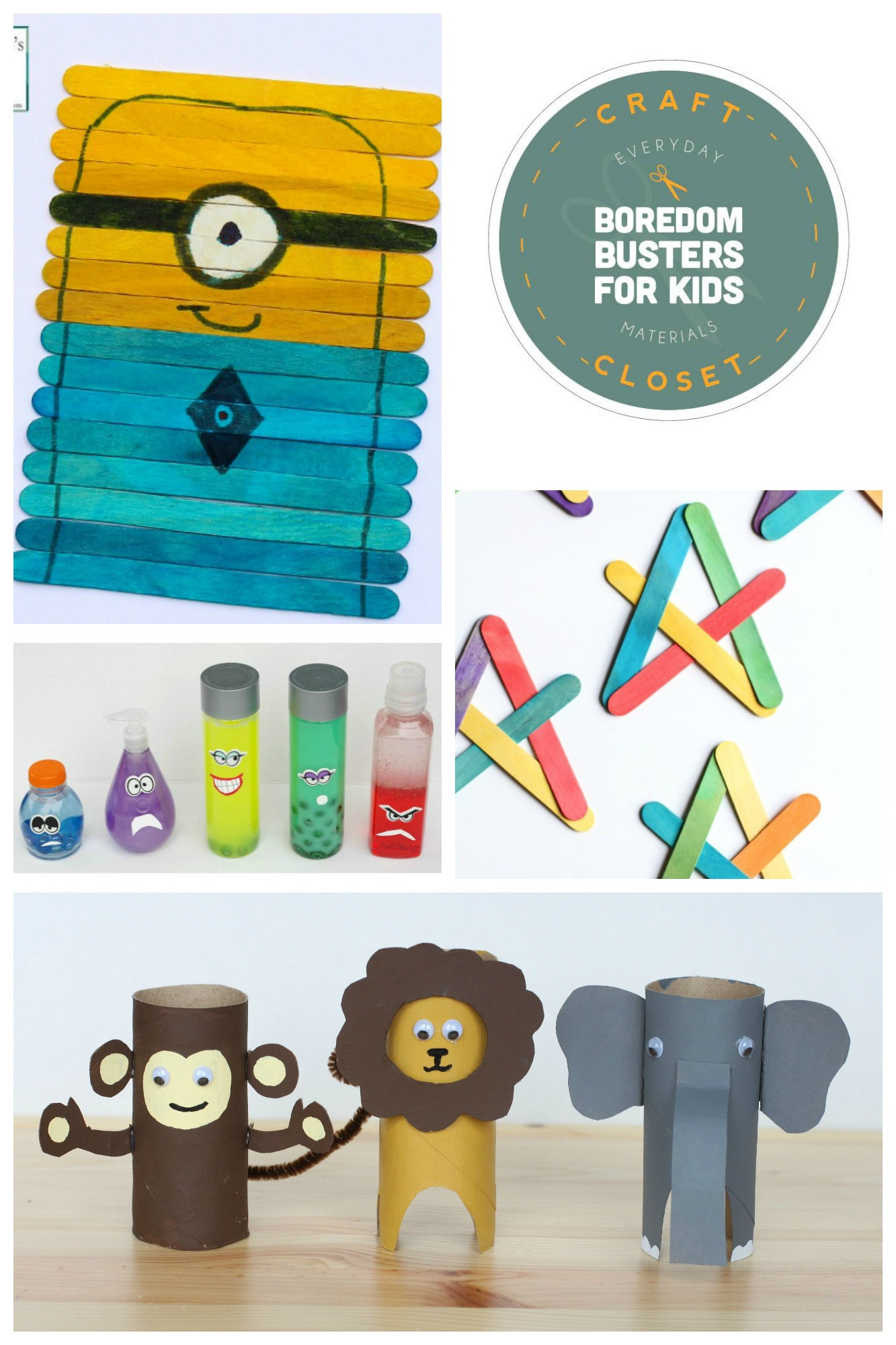 Crafts For Kids To Do At Home
 25 Crafts and Activities for Kids Using Everyday