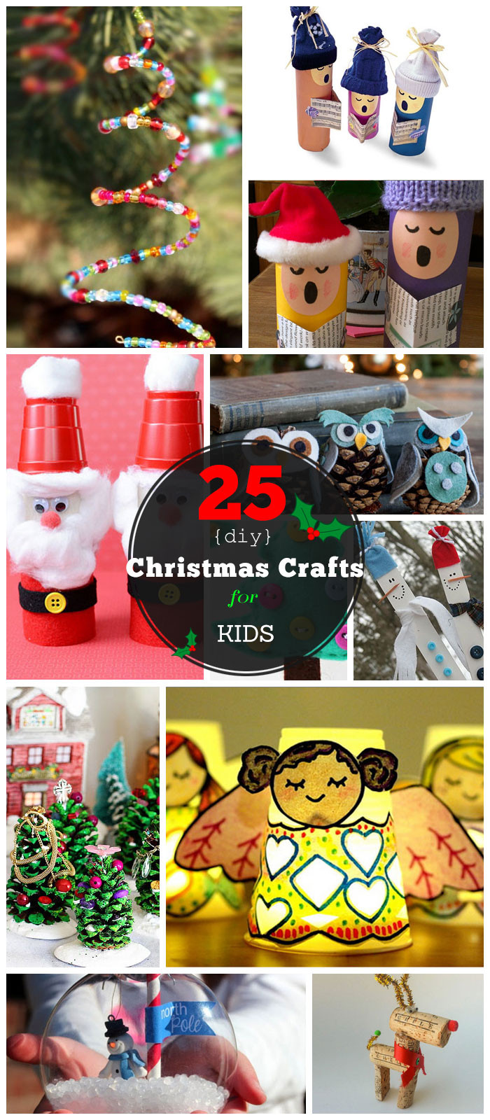 Crafts To Make For Christmas
 25 DIY Christmas Crafts for Kids to Make