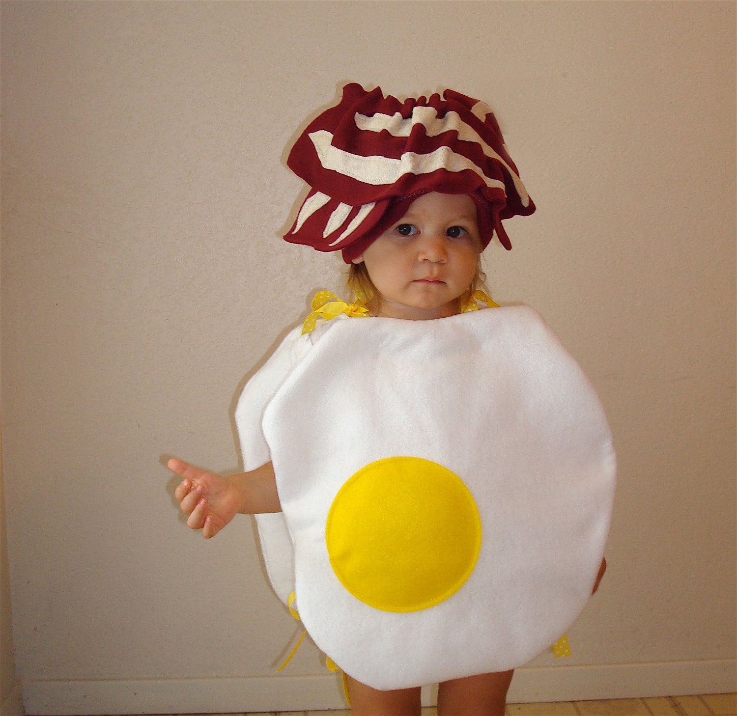 Creative Baby Halloween Costume Ideas
 Baby Costume Toddler Egg With Bacon coolness