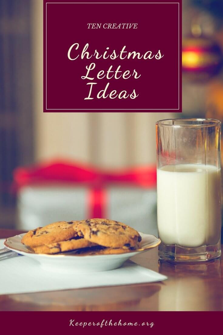 Creative Christmas Letter Ideas
 Ten Creative Christmas Letter Ideas