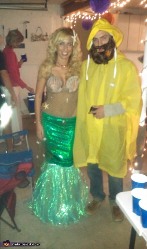 Creative Couples Halloween Costume Ideas
 Mermaid and Fisherman
