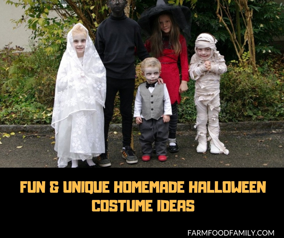 Creative DIY Halloween Costumes
 10 Fun & Unique Homemade Halloween Costume Ideas