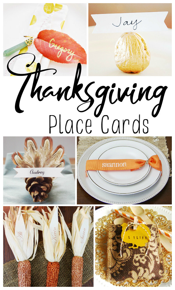Creative Thanksgiving Ideas
 20 Creative Thanksgiving Place Card Ideas Classy Mommy