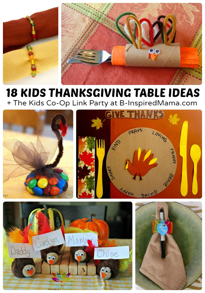 Creative Thanksgiving Ideas
 Creative Kids Thanksgiving Table Ideas • B Inspired Mama