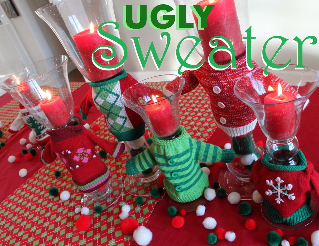 Creative Ugly Christmas Sweater Ideas
 Ugly Christmas Sweater Party Ideas Oh My Creative