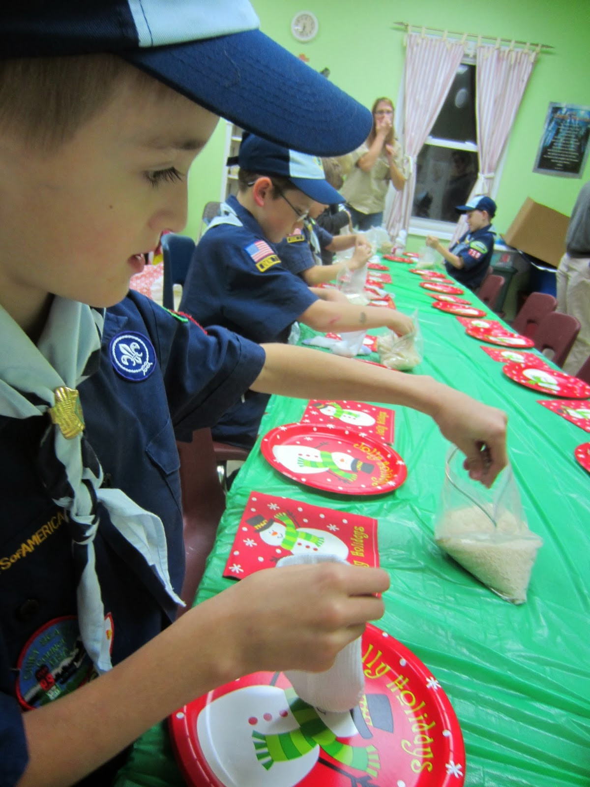 Cub Scout Christmas Party Ideas
 Sleepless in Babyland Cub Scout Den Christmas Party
