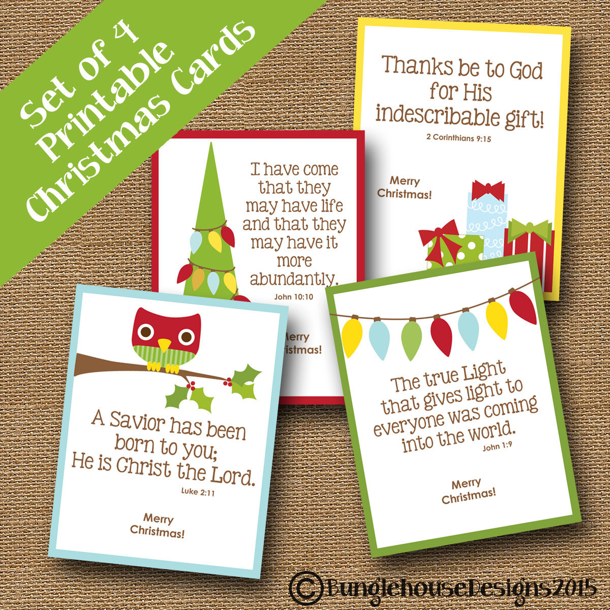 Cute DIY Christmas Cards
 Kids Printable Christmas Cards Cute Scripture Christmas