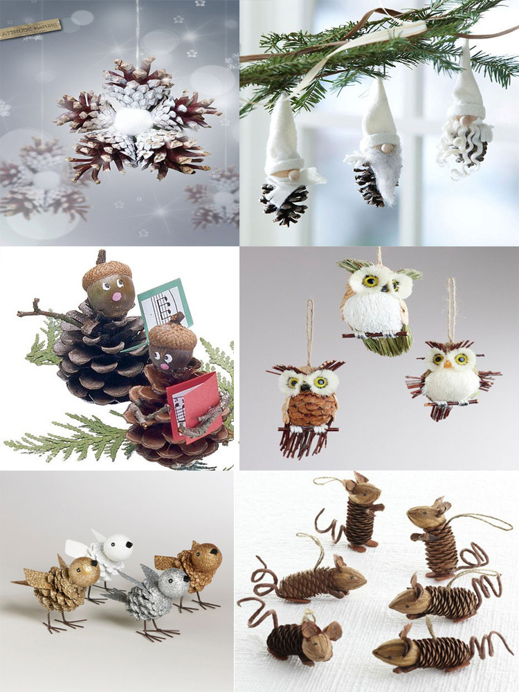 Cute DIY Christmas Decorations
 40 Easy and Cute DIY Pine Cone Christmas Crafts