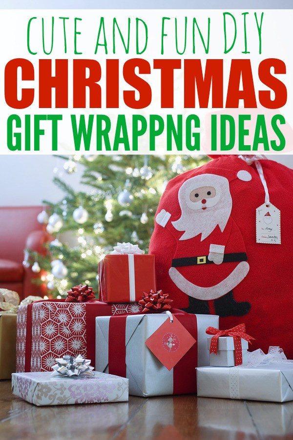 Cute DIY Christmas Gifts
 Cute & fun DIY Christmas t wrapping ideas