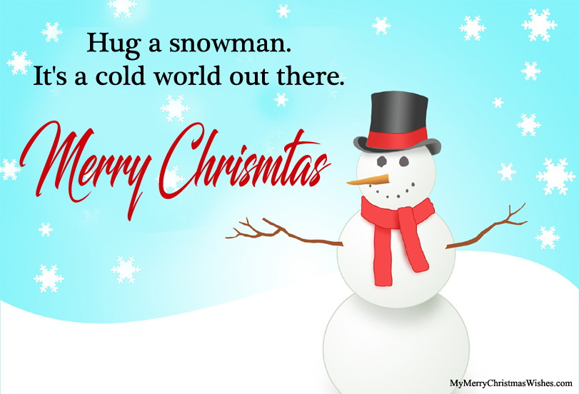 Cute Short Christmas Quotes
 Cute Christmas Snowman Quotes and Sayings
