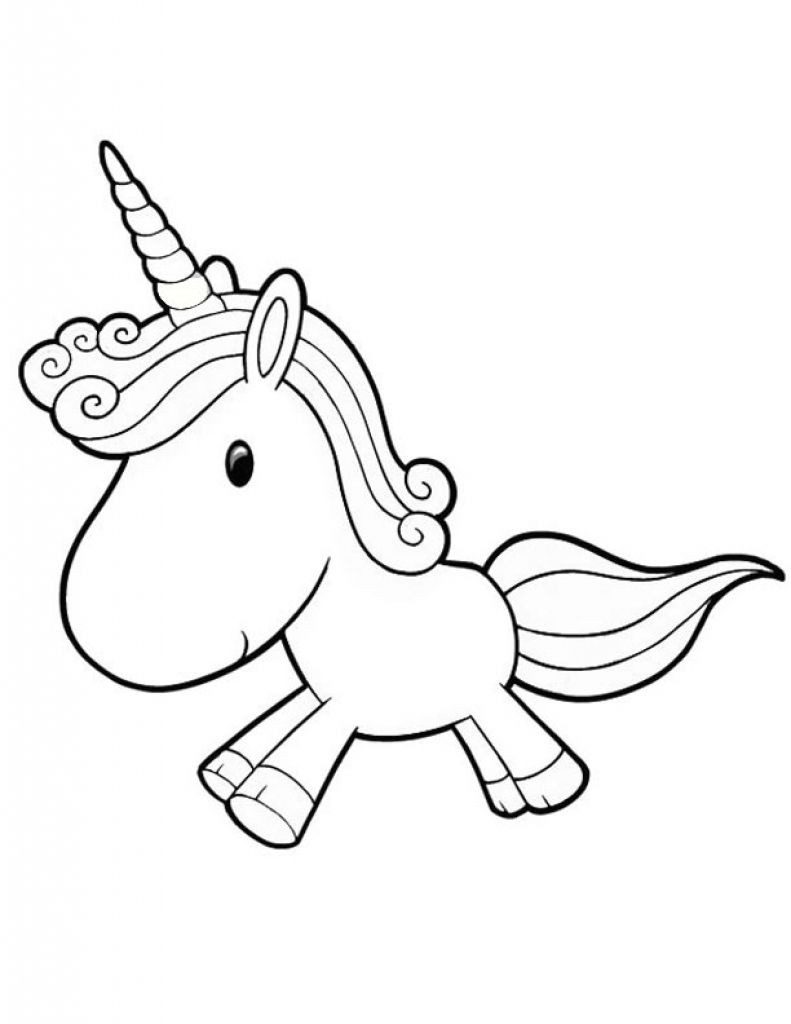 Cute Unicorn Coloring Pages For Kids
 Unicorn Coloring Pages For Kids Az Coloring Pages With