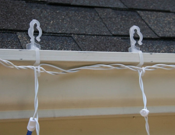 Deck Clips For Christmas Lights
 Christmas Light Holder Outdoor Deck Railing Hook Clips