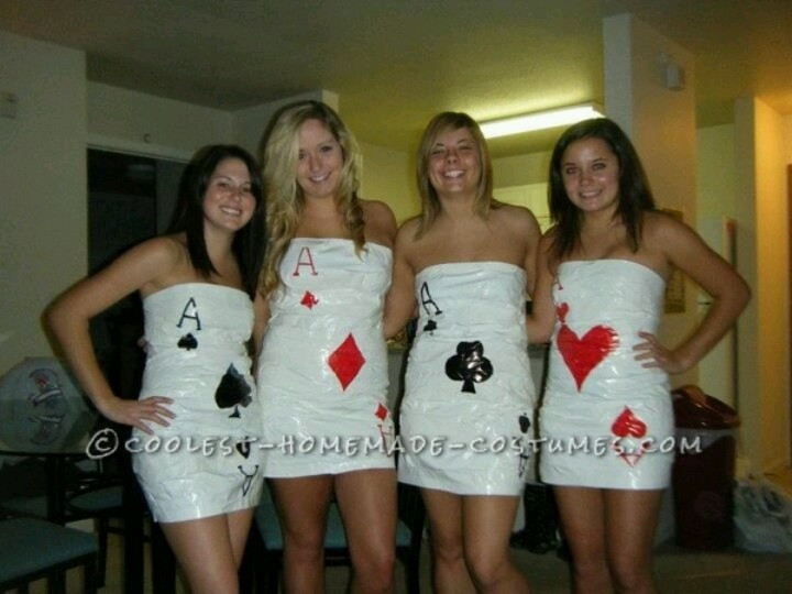 Deck Of Card Halloween Costumes
 Playing Card Halloween Costume DYI