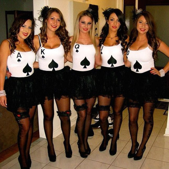 Deck Of Cards Halloween Costume
 100 Awesome Group Halloween Costume Ideas for 2015