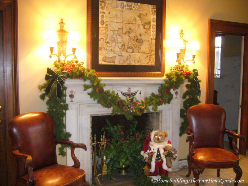 Decorated Fireplace For Christmas
 Christmas At The Historic Tate House