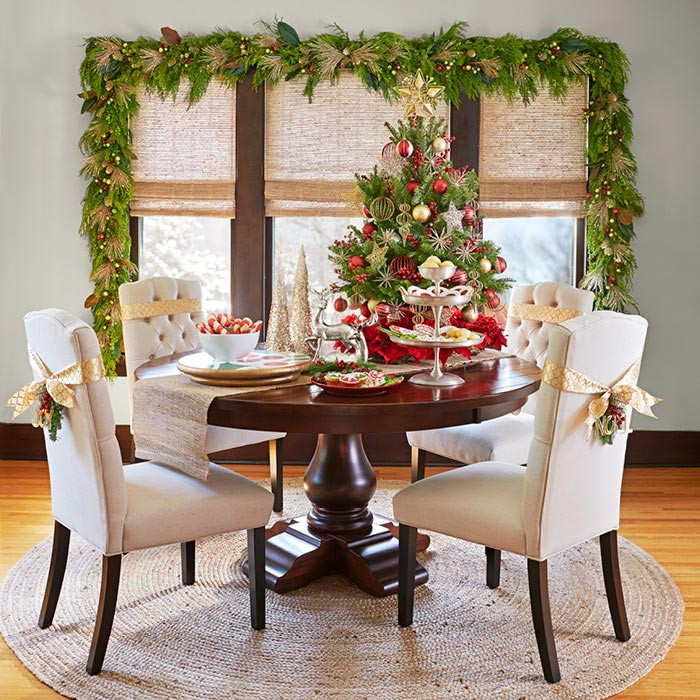 Dining Room Christmas Decorating
 Christmas Decor for Dining Rooms