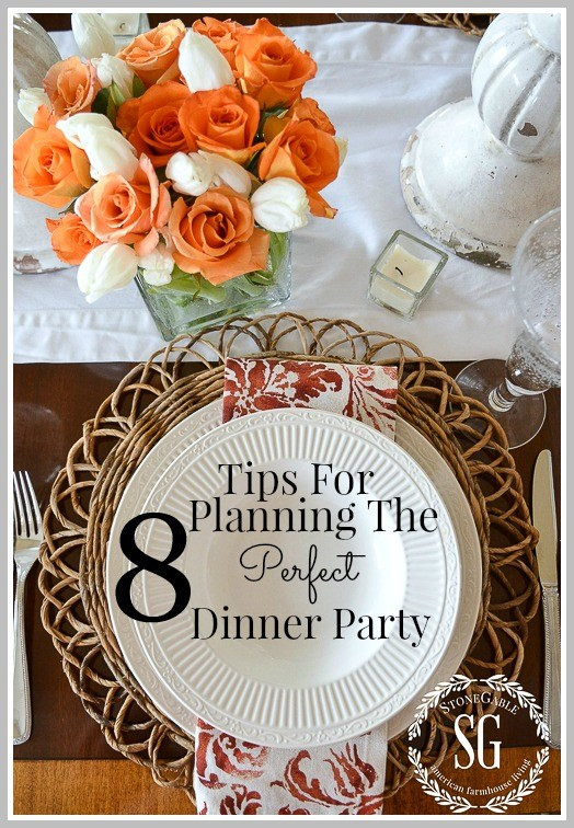 Dinner Party Ideas For 8
 8 TIPS FOR PLANNING THE PERFECT DINNER PARTY StoneGable