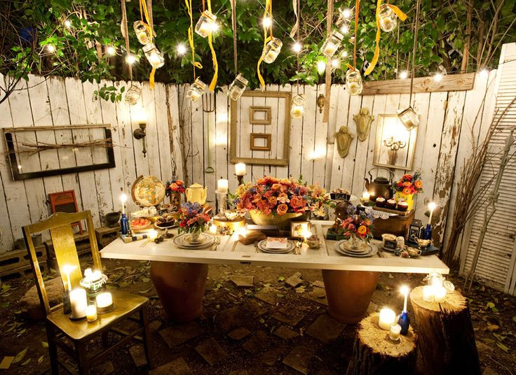 Dinner Party Ideas For 8
 dinner party for our small backyard