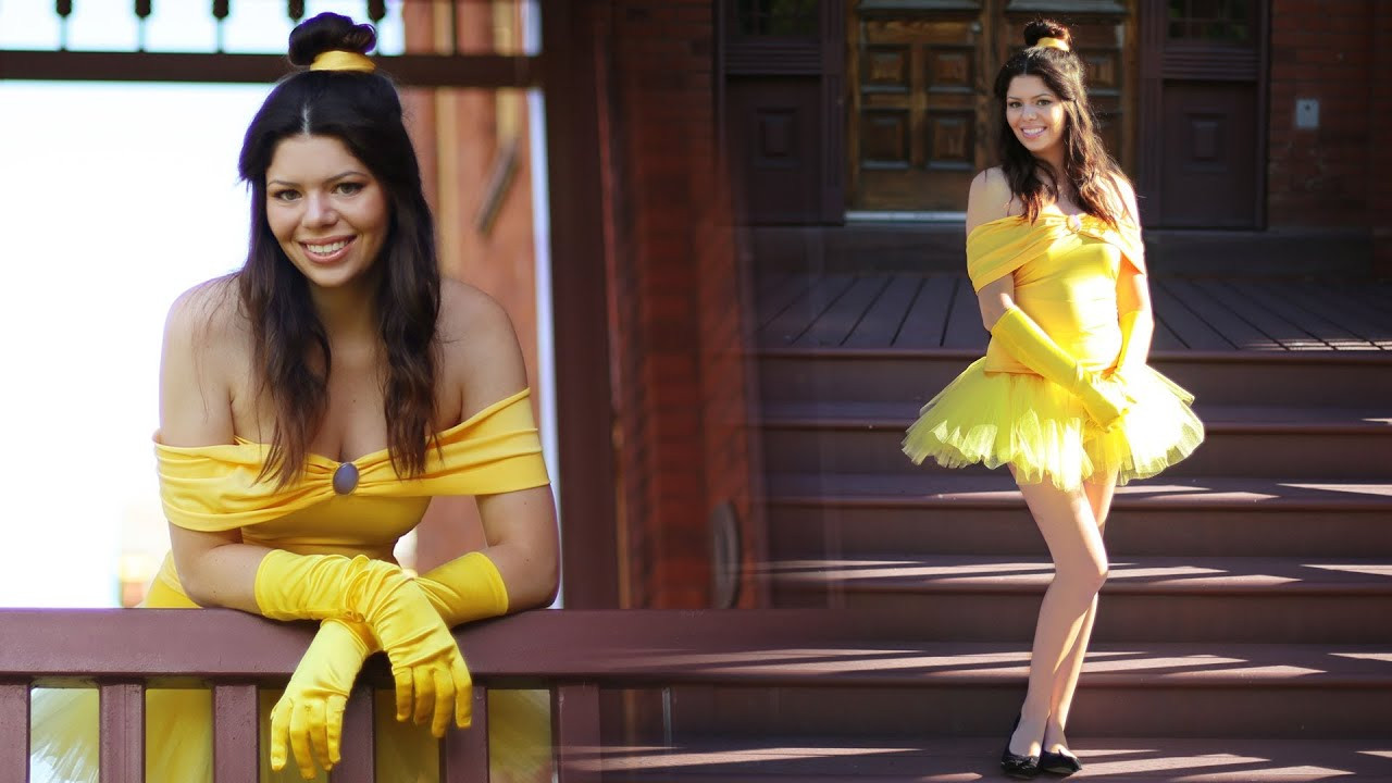 Disney Costumes DIY
 BELLE DIY DISNEY PRINCESS COSTUME