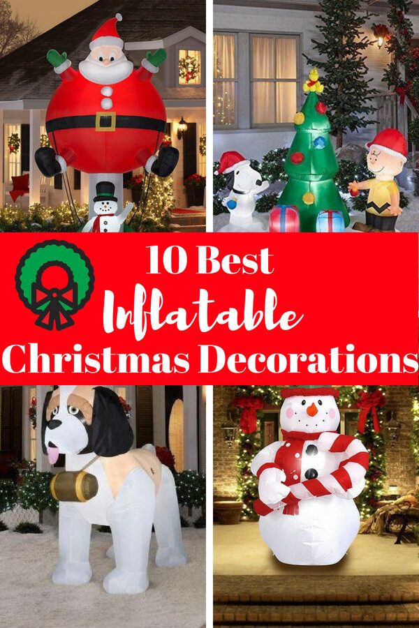 Disney Outdoor Christmas Decorations
 Top 12 Inflatable Outdoor Christmas Decorations 2019