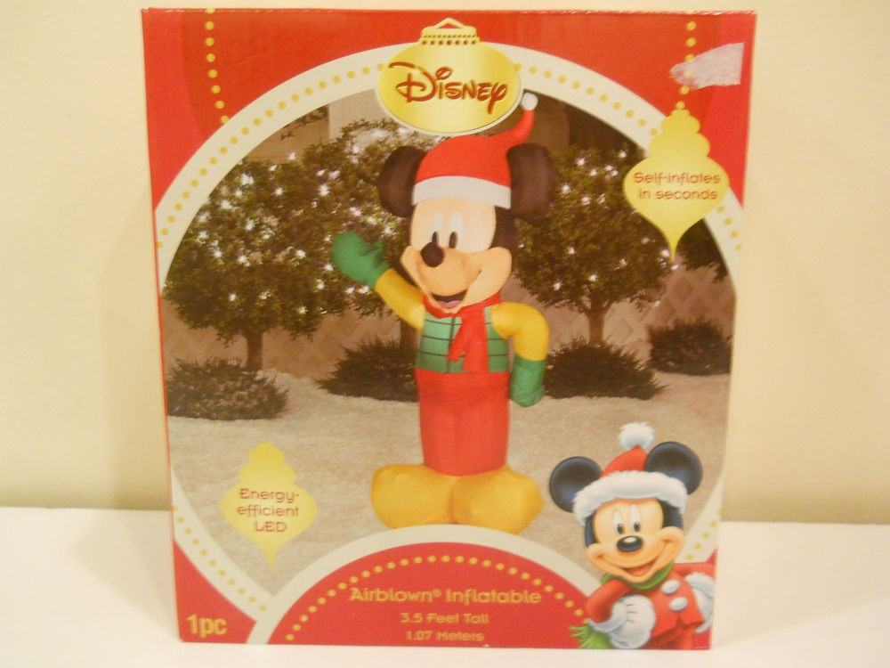 Disney Outdoor Christmas Decorations
 NEW CHRISTMAS AIRBLOWN INFLATABLE DISNEY MICKEY MOUSE