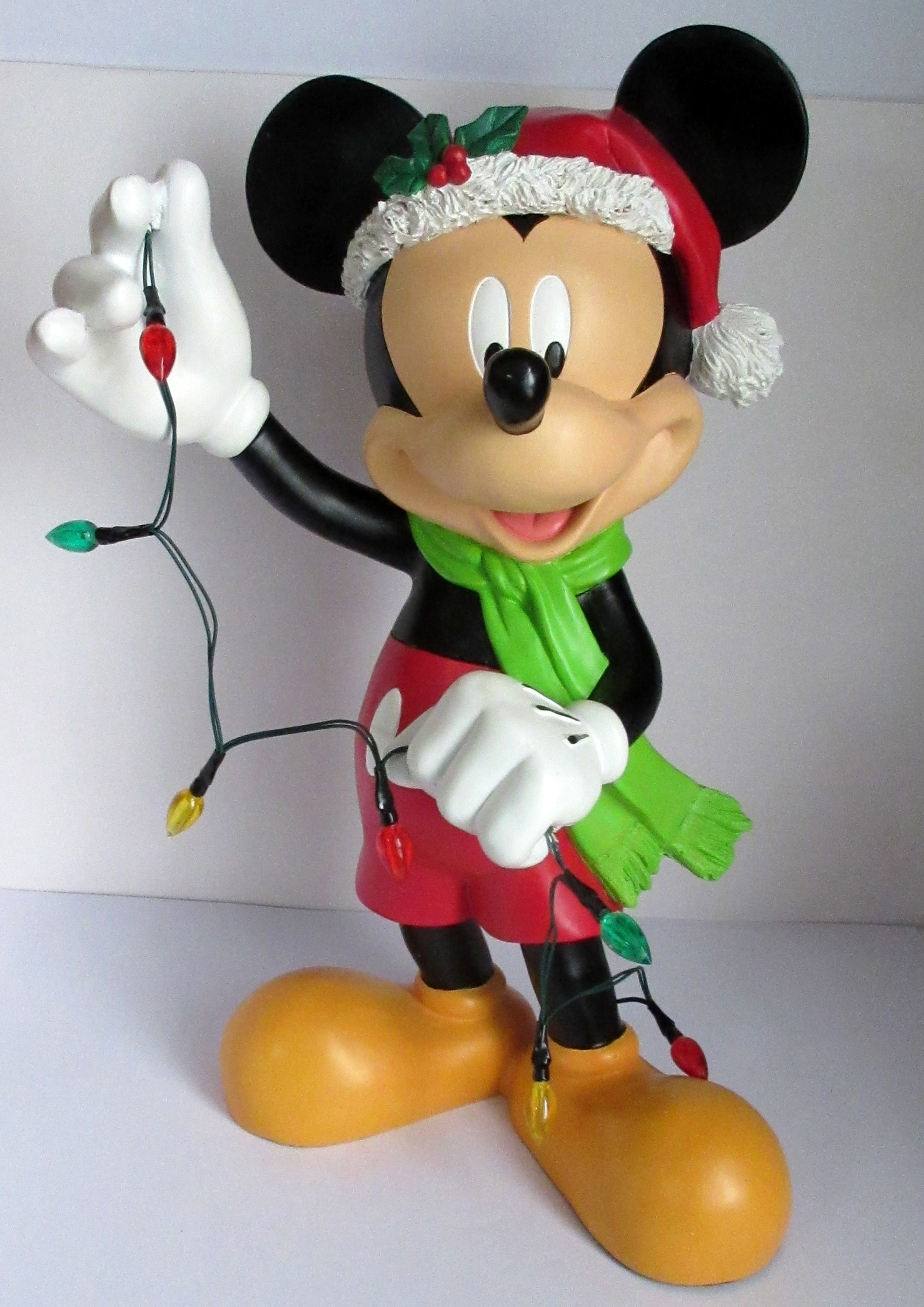 Disney Outdoor Christmas Decorations
 Disney Christmas 14 6" Mickey Mouse Hanging Lights Statue