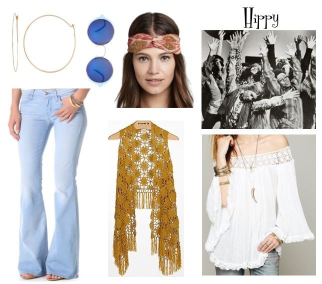 DIY 70S Costume
 Halloween Costumes from your Closet Hippy [