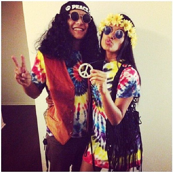 DIY 70S Costume
 Hippie Halloween